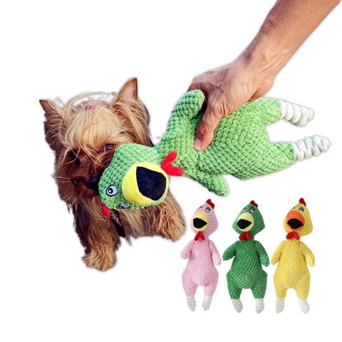 毛孩最愛~新款 慘叫雞寵物發聲玩具 毛絨玩具 【111034101】