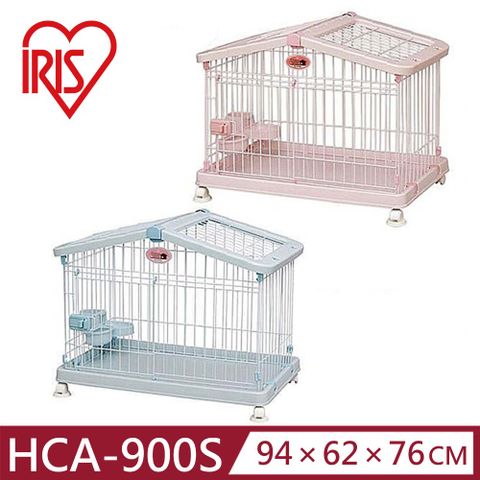 IRIS 日本 -狗籠 L號-青/桃 (HCA-900S)