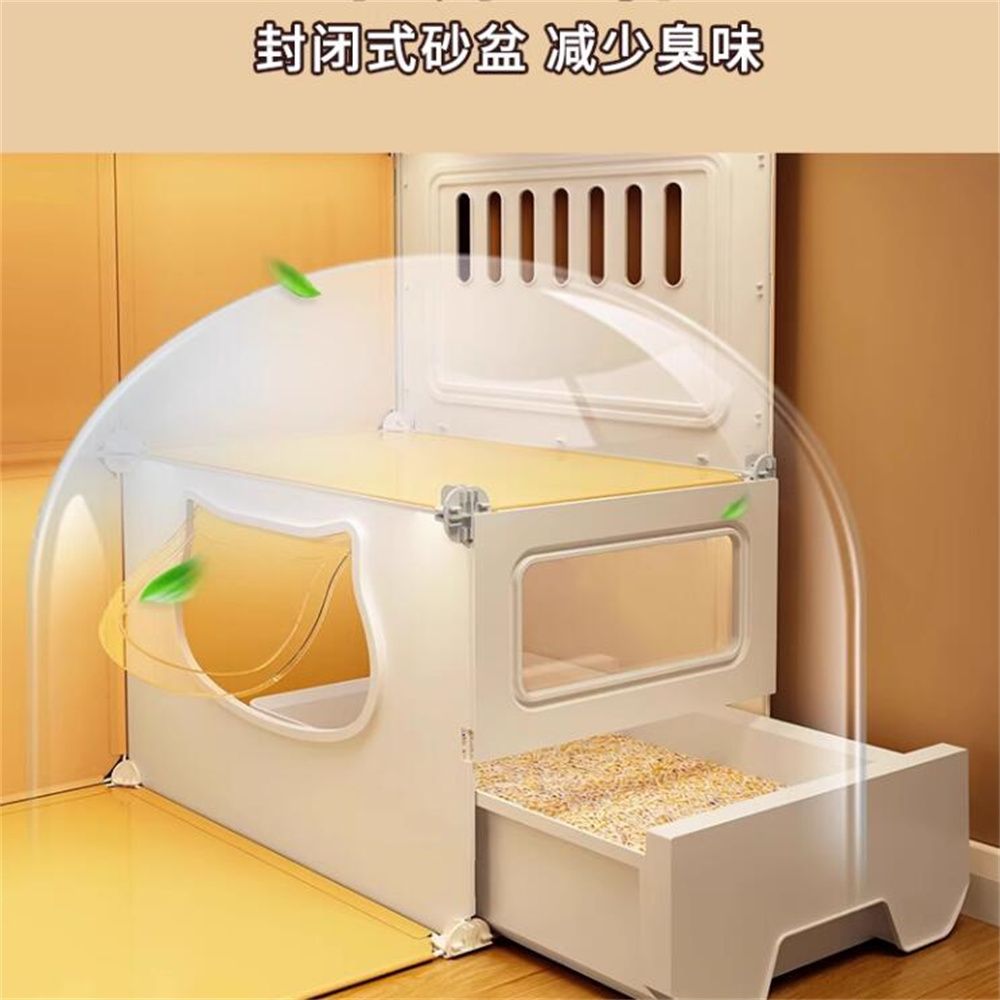 封闭式砂盆 减少臭味
