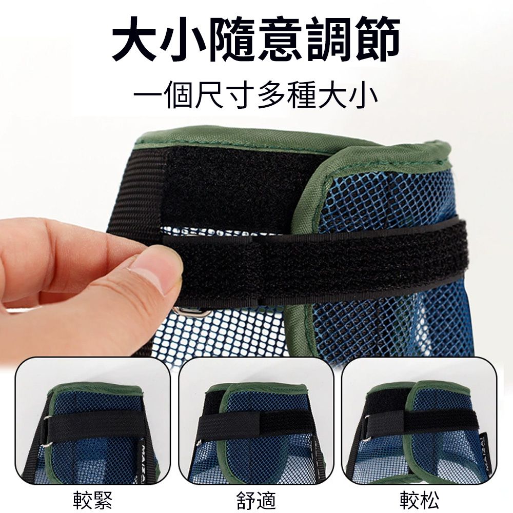  Petfun 柔軟透氣狗狗嘴套 防咬防叫防誤食寵物嘴套 可調節網狀狗口罩 (外出口罩  馴寵物用 嘴罩 止吠器)