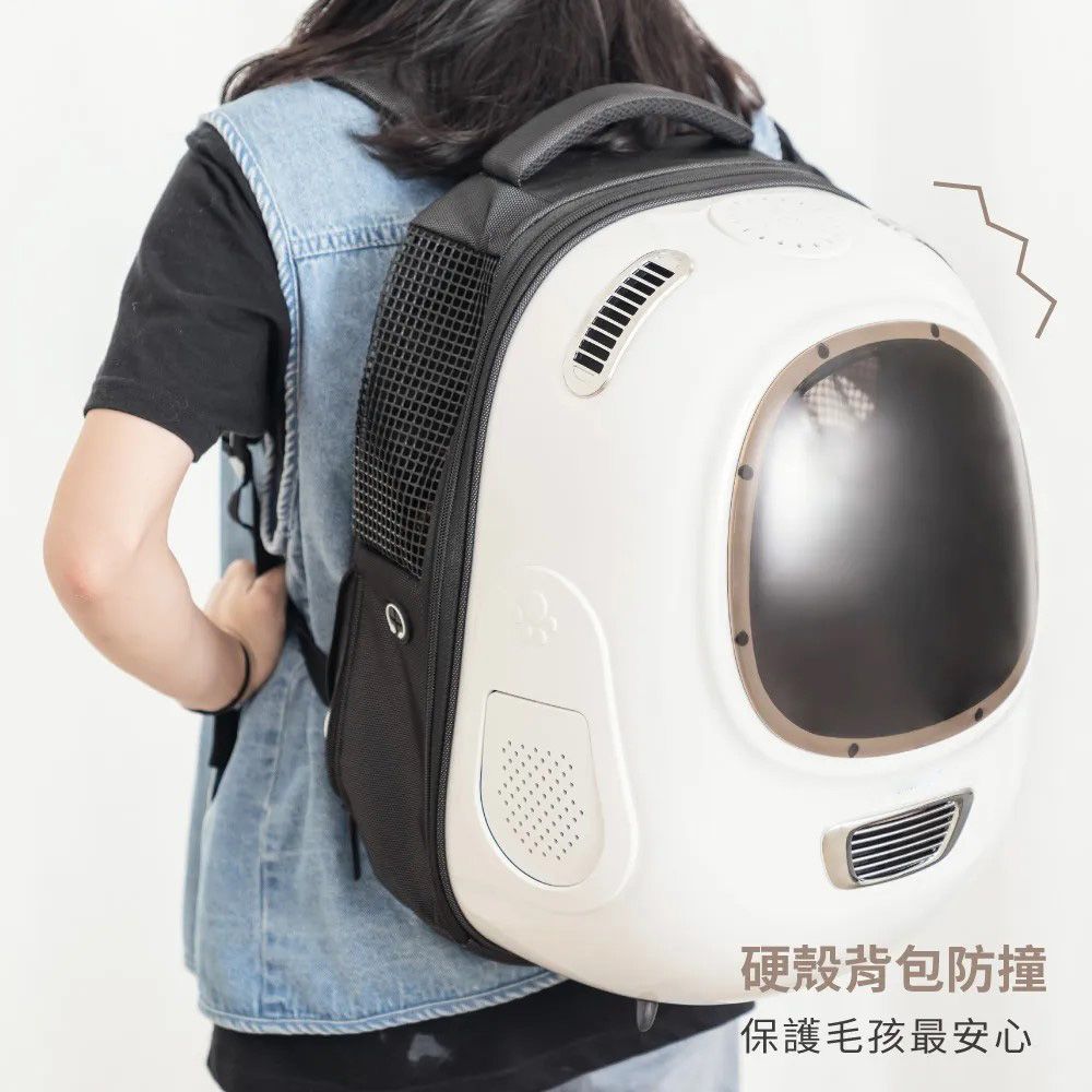 硬殼背包防撞保護毛孩最安心