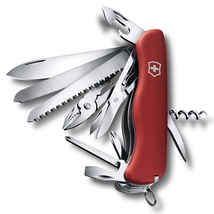 VICTORINOX 維氏 21用工作冠軍安全鎖防滑瑞士刀 (0.8564)