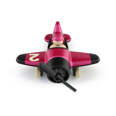 Playforever Mimmo Aeroplane Red 流線型飛機 (亮桃紅)