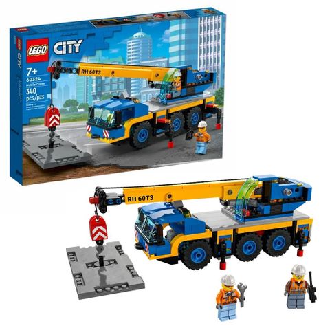 樂高 LEGO 積木 城市系列 移動式起重機 60324