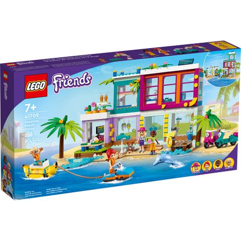 樂高積木 LEGO《 LT41709 》202203 Friends 姊妹淘系列 - 海濱度假別墅