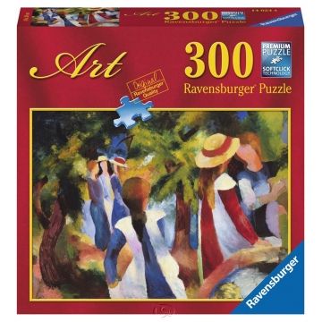 Ravensburger 維寶 【德國Ravensburg拼圖】奧古斯特馬克樹下的女孩們Macke: Girls under the Trees-300片