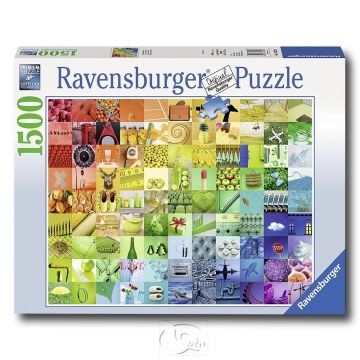 Ravensburger 維寶拼圖 【德國Ravensburg拼圖】99種色彩99 Beautiful Colors-1500片