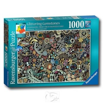 【德國Ravensburg拼圖】璀璨寶石Glittering Gemstones-1000片