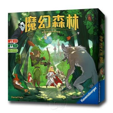 DAODI 挪威森林 【新天鵝堡桌遊】魔幻森林 Woodland中文版