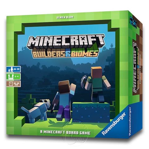 【新天鵝堡桌遊】當個創世神 Minecraft：Builders & Biomes－中文版