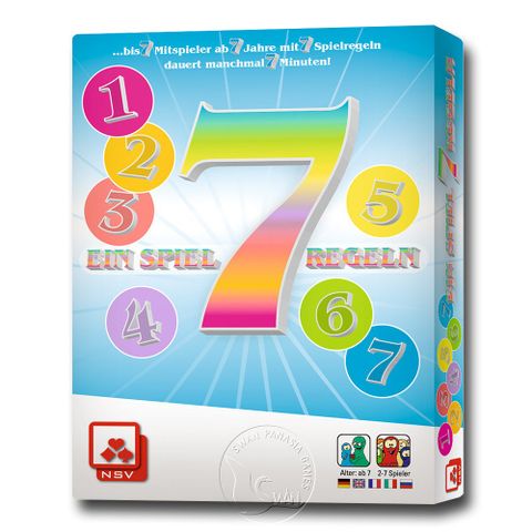 【新天鵝堡桌遊】七 Sieben 7－多國語言版