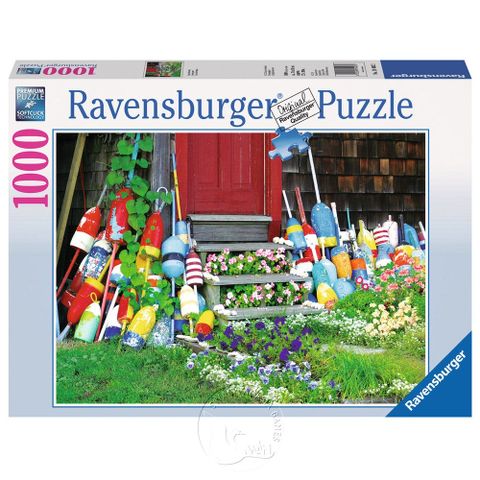 Ravensburger 維寶拼圖 【德國Ravensburg拼圖】有浮標的門階Buoy Doorstep-1000片