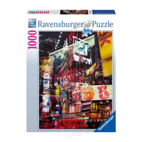 Ravensburger 維寶 【德國Ravensburg拼圖】霓虹紐約Neon Light, New York-1000片