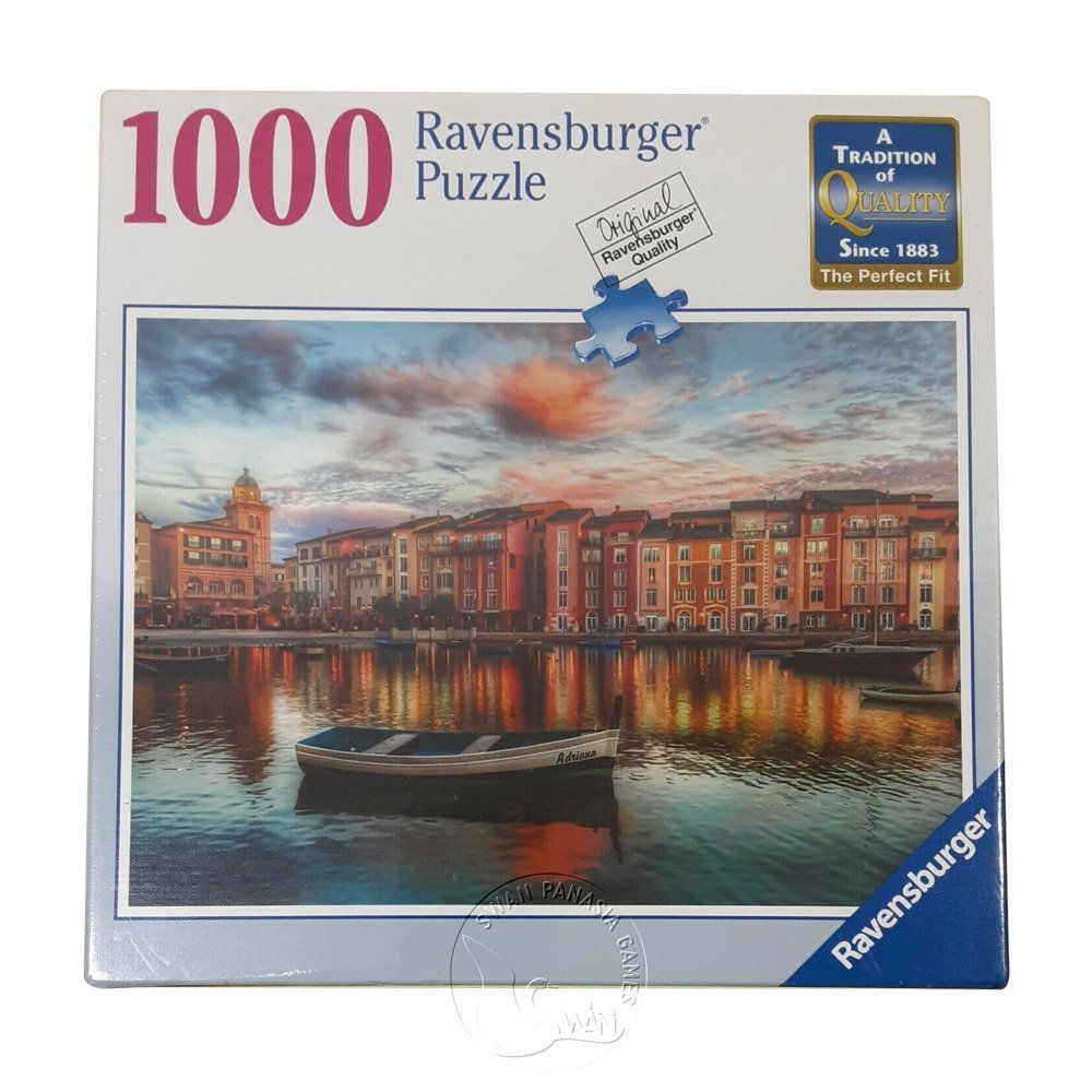 Ravensburger 維寶 【德國Ravensburg拼圖】美麗的港灣Beautiful Harbor-1000片