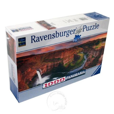 Ravensburger 維寶 【德國Ravensburg拼圖】華盛頓帕盧斯瀑布Palouse Falls-1000片