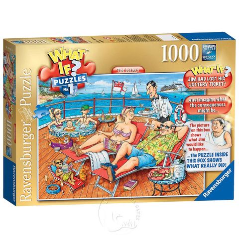 Ravensburger 維寶 【德國Ravensburg拼圖】如果系列樂透彩What If? 1: The Lottery-1000片