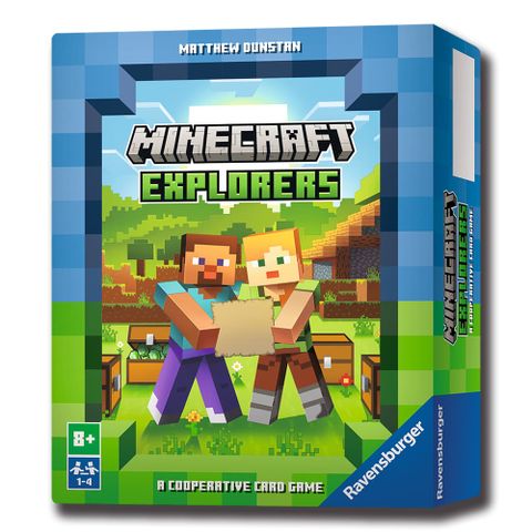【新天鵝堡桌遊】當個創世神：探險家 紙牌遊戲MINECRAFT EXPLORERS-中文版