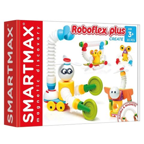 《SMARTMAX》磁力接接棒-百變機器人