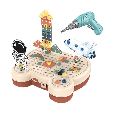 DIY玩具 螺絲玩具組 螺絲拼圖 創意工具箱 益智玩具 修理工具箱