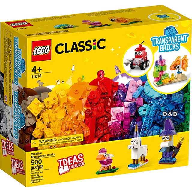 LEGO 樂高 積木 《 LT11013 》202101 Classic 經典基本顆粒系列 - 創意透明顆粒