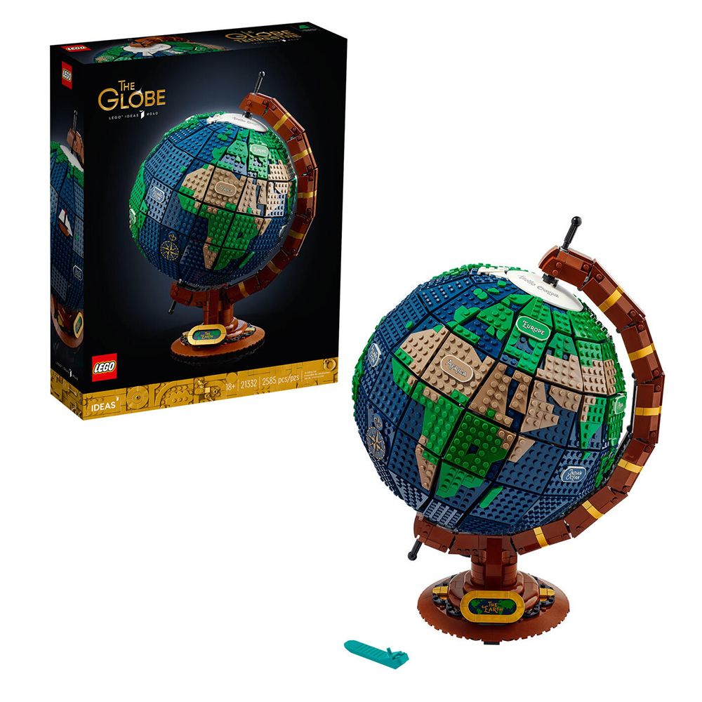 樂高LEGO 積木IDEAS系列地球儀THE GLOBE 21332w - PChome 24h購物