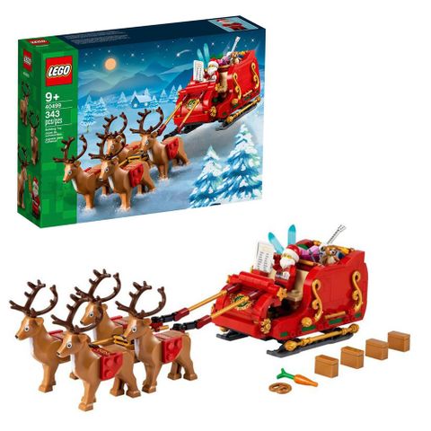 樂高 LEGO 積木 聖誕節系列 耶誕老人的雪橇 Santas Sleigh 40499W