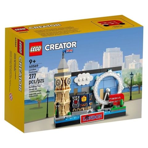 出品用 LEGO 樂高積木CREATOR系列倫敦明信片London Postcard 40569