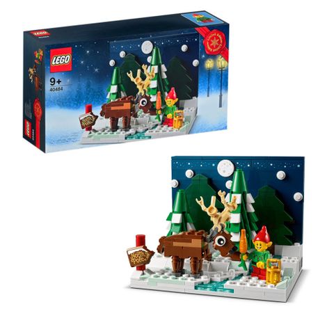 樂高 LEGO 積木 聖誕節系列 聖誕老公公的前院 Santa’s Front Yard 40484