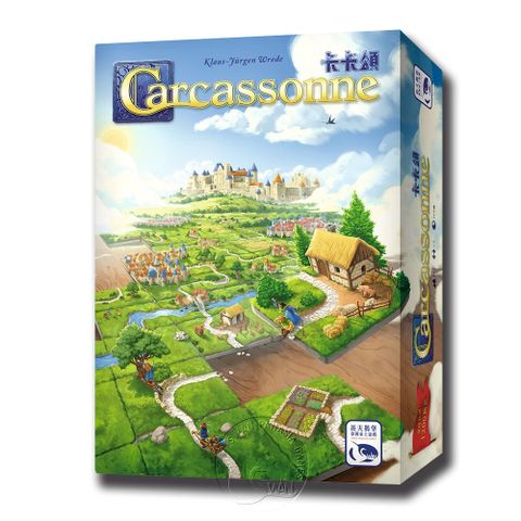 SWANPANASIA 新天鵝堡 【桌遊】卡卡頌3.0 CARCASSONNE 3.0 中文版