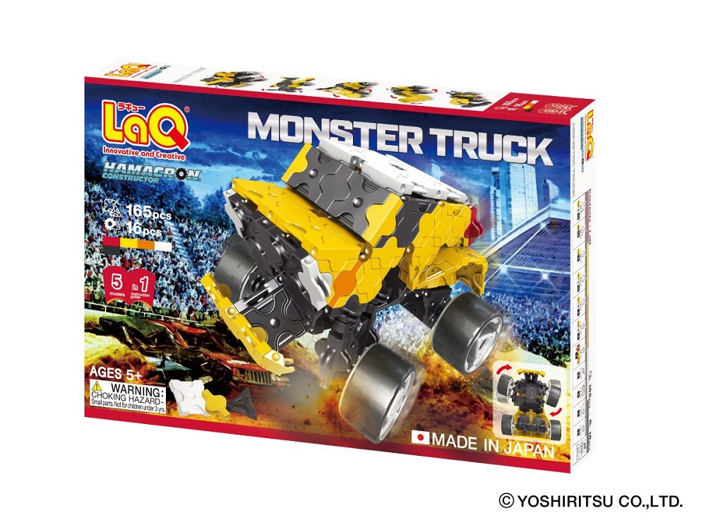 LaQ 怪獸卡車(165pcs+16pcs)