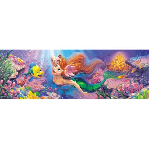 Tenyo拼圖 456透明小片 小美人魚嚮往的世界