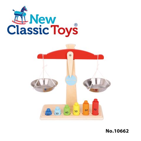 New Classic Toys 【荷蘭】寶寶認知學習磅秤木製玩具