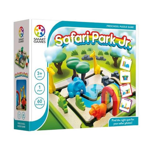 【比利時 Smart Games】益智桌遊 - ACT06690 彩虹動物公園