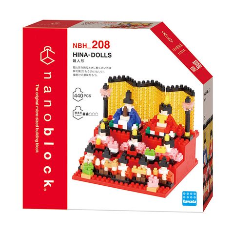 Nanoblock 迷你積木 NBH_208 雛人形