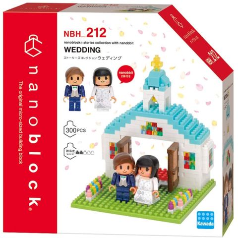 《 Nano Block 迷你積木 》NBH_212 Stories Collection 婚禮