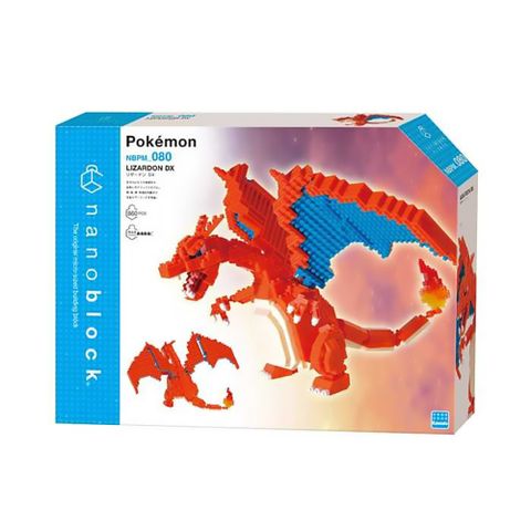 《 Nano Block 迷你積木 》NBPM_080 精靈寶可夢 噴火龍