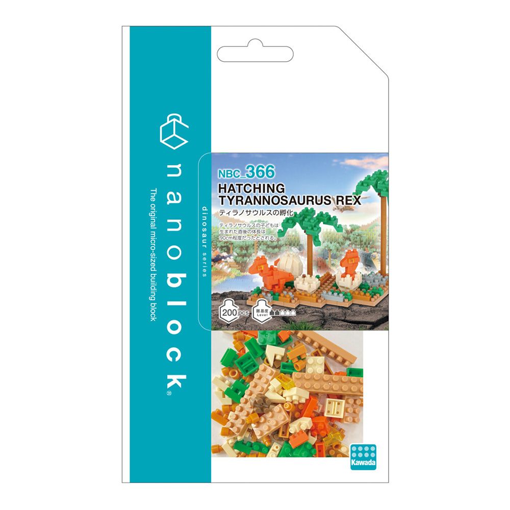 Nanoblock 迷你積木 《 Nano Block  》NBC_366 孵化的暴龍