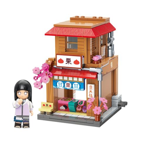 QMAN 火影忍者 街景系列 甘栗甘 雛田公仔