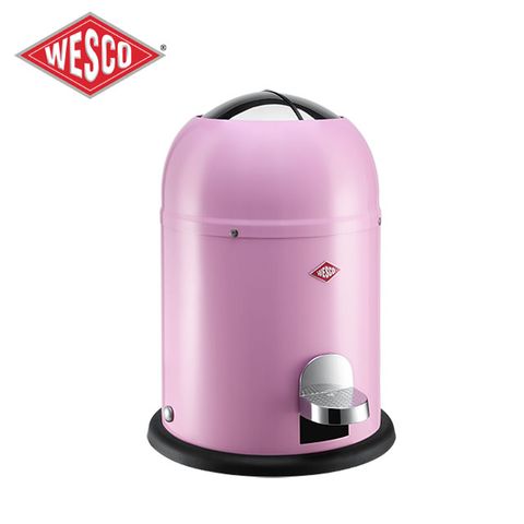 WESCO騎士桶/腳踏式垃圾桶6L-粉紅