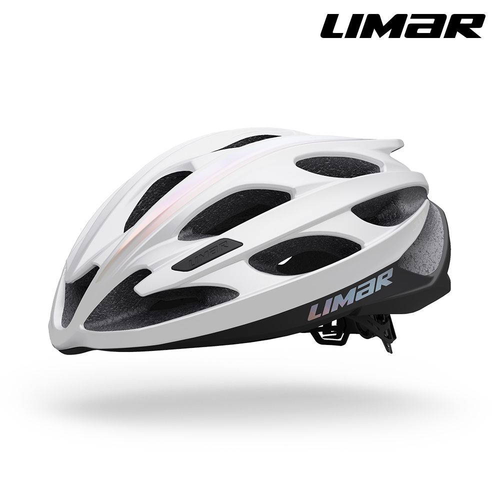 LIMAR  自行車用防護頭盔 ULTRALIGHT EVO / 白-虹彩標