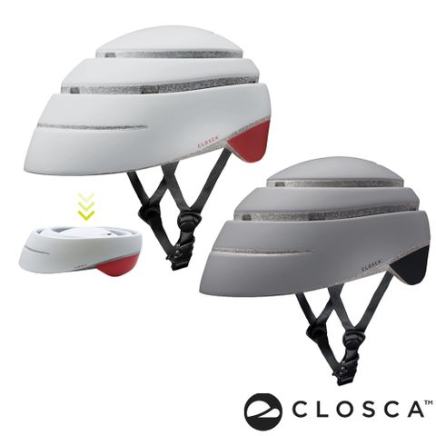 西班牙CLOSCA克羅斯卡 LOOP 單車/滑板/滑板車/電動車用折疊安全帽-L（頭圍60~63cm）