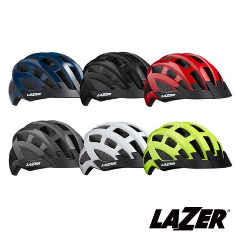 《LAZER》COMPACT 自行車安全帽 (頭盔/單車/腳踏車/亞洲版頭型/比利時百年品牌)