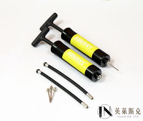 【InLask英萊斯克】手動打氣筒 (充氣筒/灌風器/球類/球針/台灣製)-2入/組