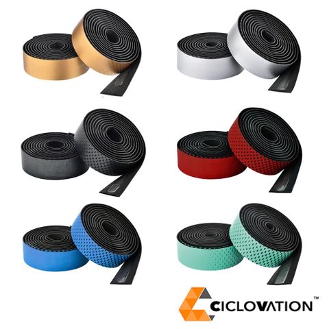 CICLOVATION 進階款皮質觸感手把帶 漸層系列 多色