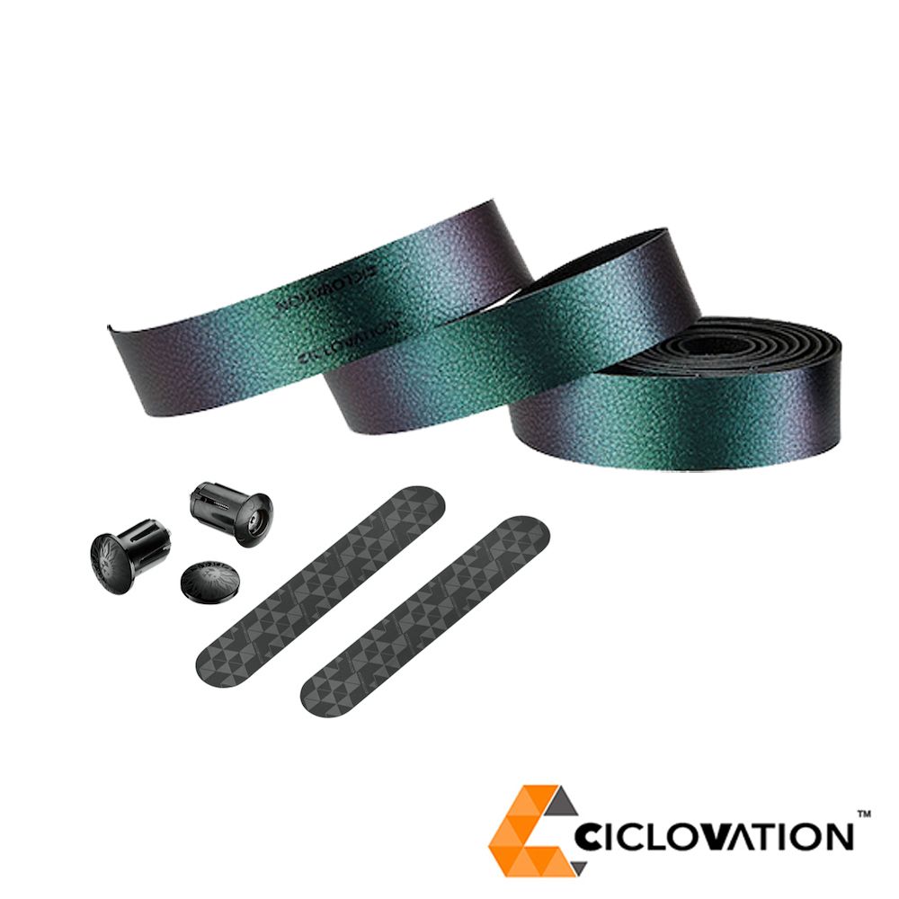 CICLOVATION 進階款寶麗觸感手把帶 幸福極光系列 多色 (握把帶/手把/把手/單車/自行車)