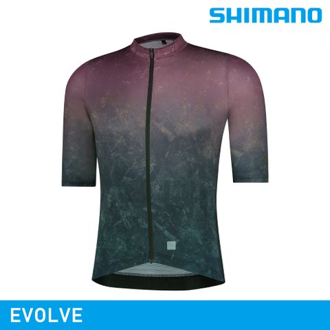 【城市綠洲】SHIMANO EVOLVE 短袖車衣 / 銅色