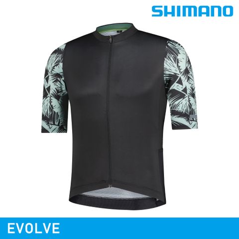 SHIMANO 禧瑪諾 【城市綠洲】 EVOLVE 短袖車衣 / 棕櫚葉