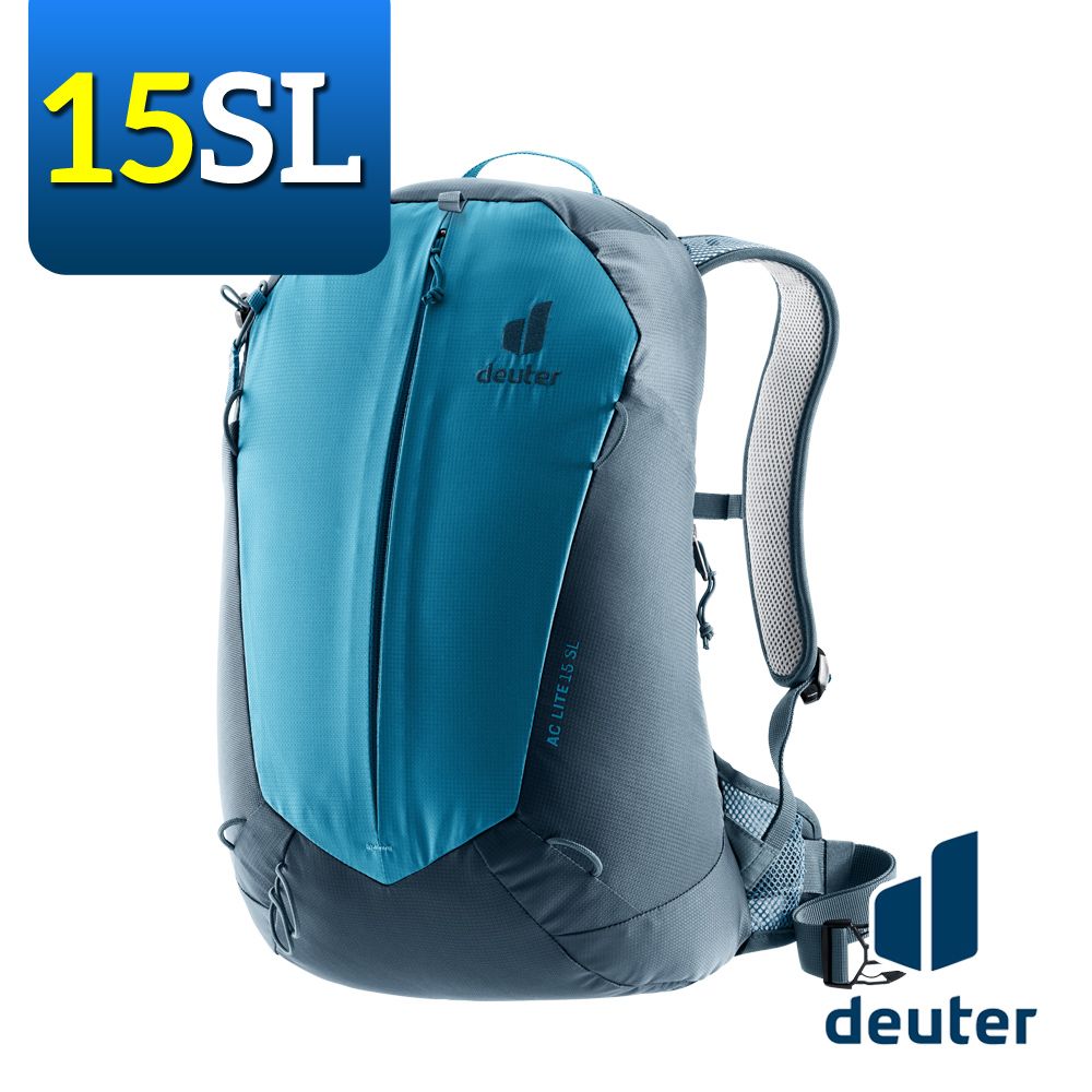 Deuter 3420024 網架直立式透氣背包 15SL AC LITE (窄肩款/後背包/健行/登山/通勤/自行車/單車)