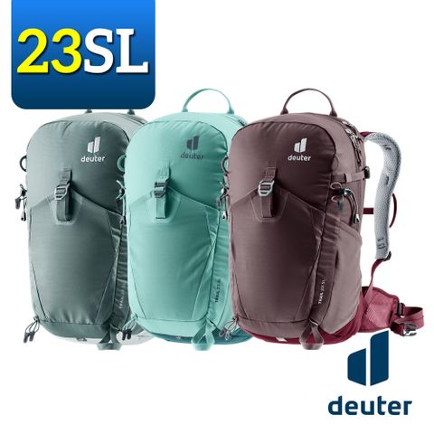 Deuter 3440424 輕量拔熱透氣背包 23SL TRAIL (窄肩款/後背包/健行/登山/攀岩/滑雪/單車/旅遊)