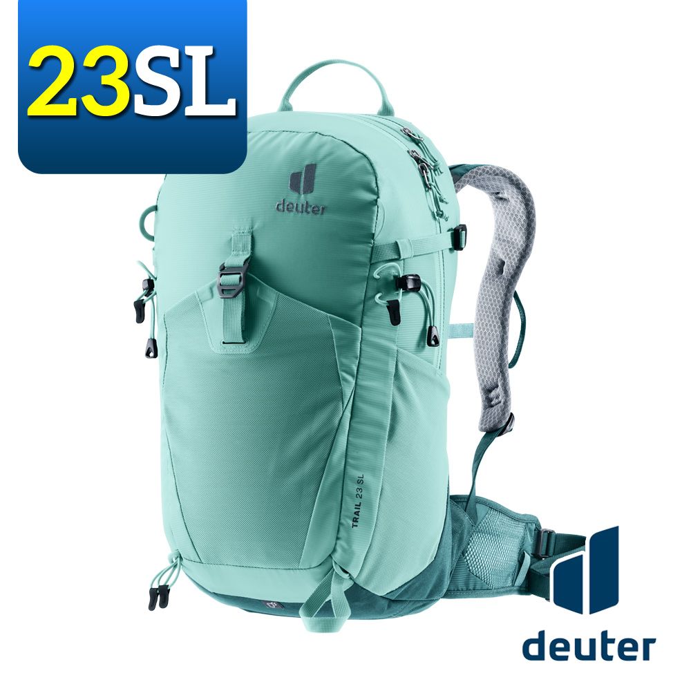 Deuter 3440424 輕量拔熱透氣背包 23SL TRAIL (窄肩款/後背包/健行/登山/攀岩/滑雪/單車/旅遊)